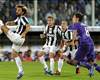 Pirlo e Jovetic in Fiorentina-Juventus (Serie A)