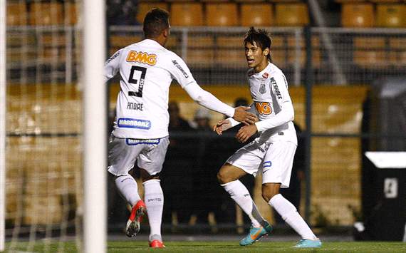 André e Neymar - Santos