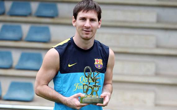 Messi Onze d'Or
