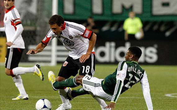 Nick DeLeon, D.C. United; Rodney Wallace, Portland Timbers; MLS