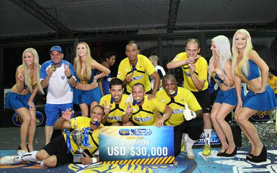 Brazil team wins 2012 Tiger Street Football