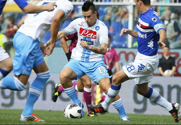 Punto Sampdoria - Contro il Napoli una sconfitta difficile da digerire, la differenza di caratura tra le due squadre non si è vista