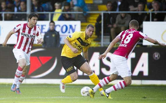 Wildschut, Van Bommel, Derijck (VVV-Venlo - PSV)