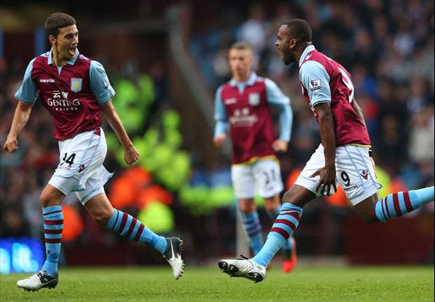 Lambert plays down Bent's exclusion from Aston Villa starting XI