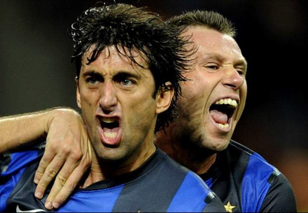 TEAM NEWS: Cassano and Milito start in attack for Inter in derby encounter with AC Milan