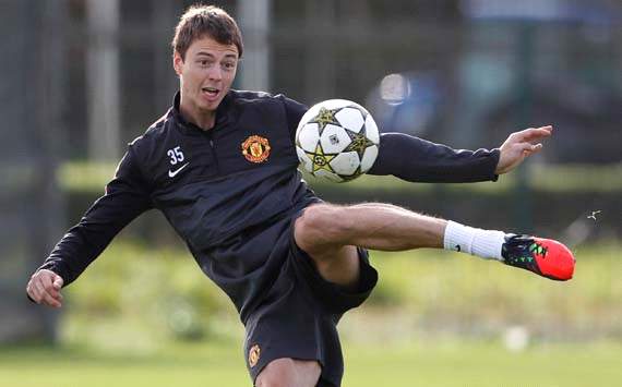 Manchester United Training & Press Conference; Jonny Evans