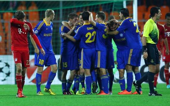 UEFA, Champions League, BATE Baryssau vs. FC Bayern Munich