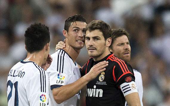 Cristiano Ronaldo and Iker Casillas - Real Madrid vs. Barcelona