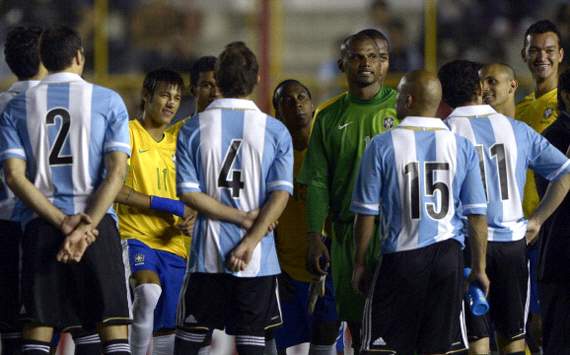Argentina - Brazil game abandoned after floodlight failure