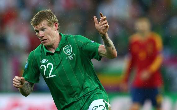 Sunderland winger McClean a doubt for Republic of Ireland clash with Germany