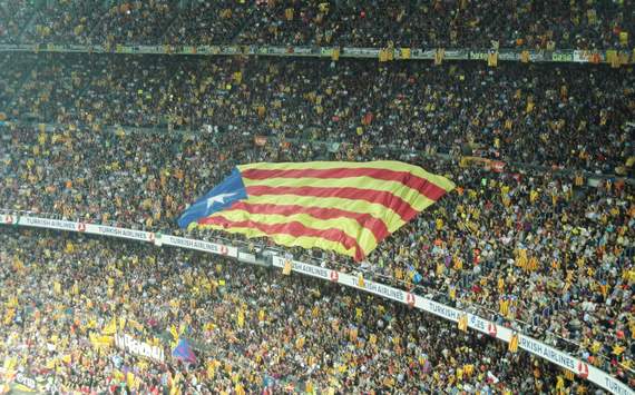 Barcelona fans, Camp Nou, Clasico