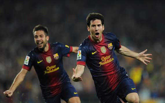 Jordi Alba, Lionel Messi, Barcelona, Real Madrid