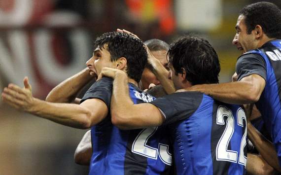 festejo gol Inter