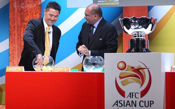 Alan Davidson - 2015 AFC Asian Cup qualifying draw