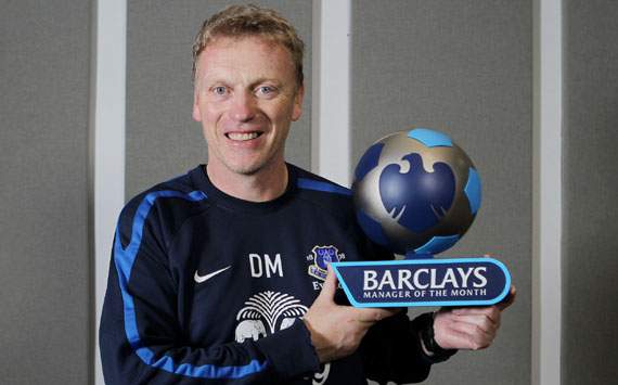 Barclays Manager of the Month:David Moyes