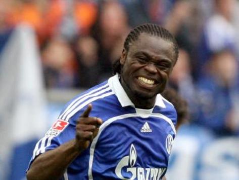 Gute Laune auf Schalke: Gerald Asamoah