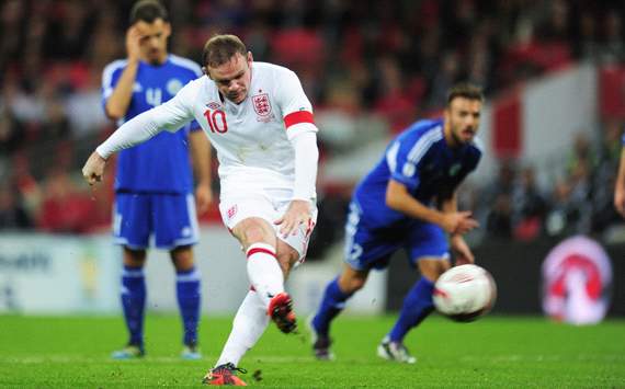 FIFA 2014 World Cup Qualifier, England v San Marino,  Wayne Rooney