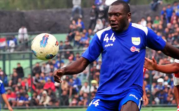 Dzumafo Epandi - Persib Bandung (GOAL.com/Antara)