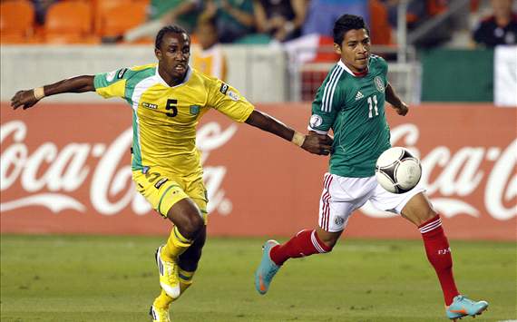 Walter Moore, Guyana; Javier Aquino, Mexico; CONCACAF World Cup qualifying