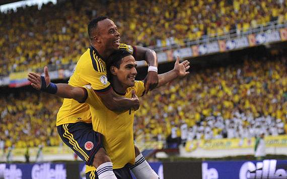 Radamel Falcao, convocado en Colombia para enfrentar a la Brasil de Neymar