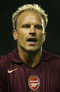 England: Dennis Bergkamp of Arsenal (AFP)
