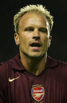 England: Dennis Bergkamp of Arsenal (AFP)