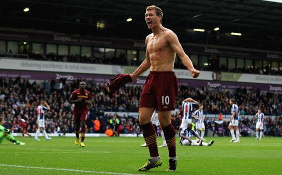 EPL - West Bromwich Albion v Manchester City, Edin Dzeko 