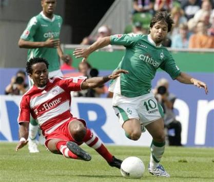 Duell der Brasilianer: Diego - Ze Roberto