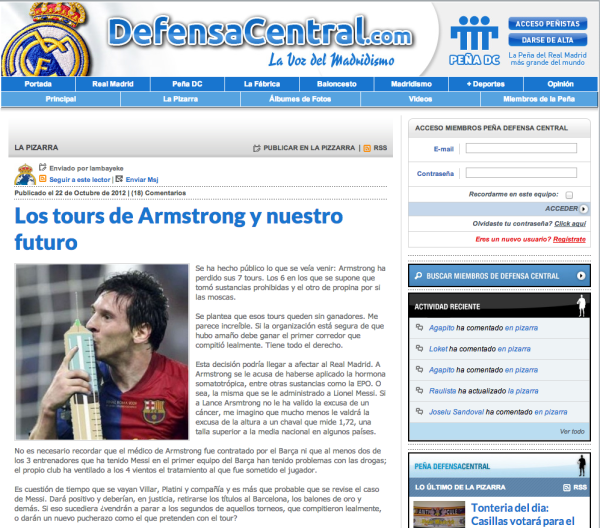La portada del Mundo Deportivo  roza lo denunciable
