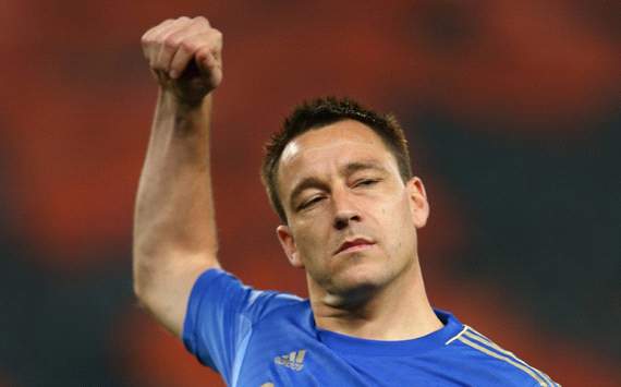 TEAM NEWS: John Terry left on the substitutes' bench for Chelsea against Shakhtar Donetsk