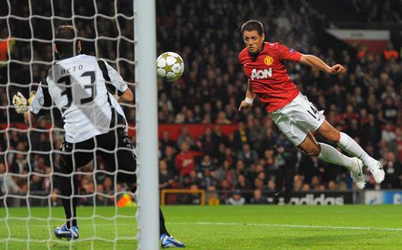 UEFA Champions League : Javier Hernandez , Manchester United and Braga