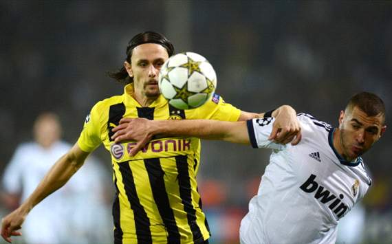 Neven Subotic, Karim Benzema - Borussia Dortmund v Real Madrid