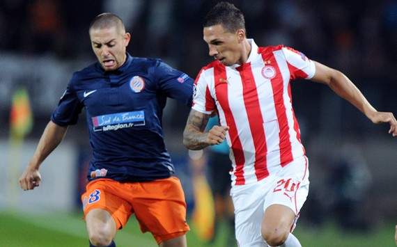 Champions League : Anthony Mounier vs Jose Holebas (Montpellier vs Olympiakos)