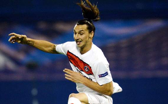 CL - ZAGREB-PSG, Zlatan Ibrahimovic