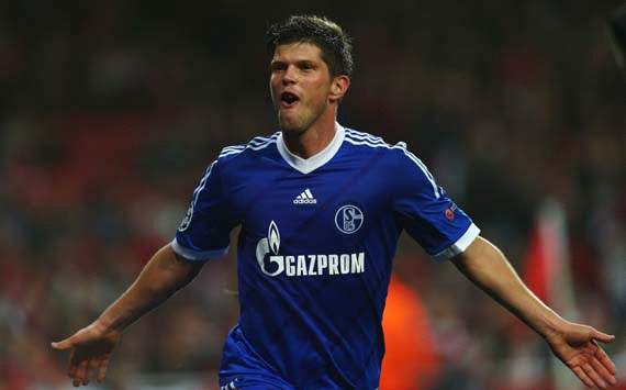  Klaas Jan Huntelaar of Schalke 04