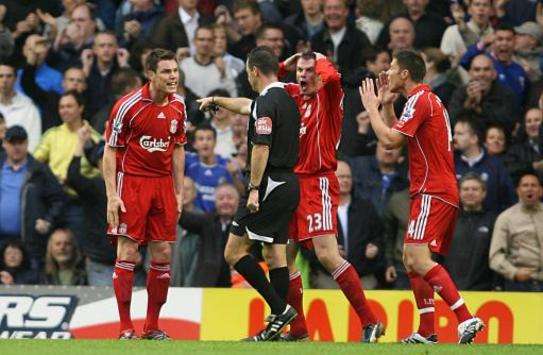 Steve Finnan, Rob Styles, Liverpool - Chelsea (PA)