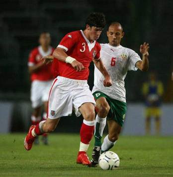 Friendly: Gareth Bale - Stanyslav Angelov , Bulgaria - Wales (PA)