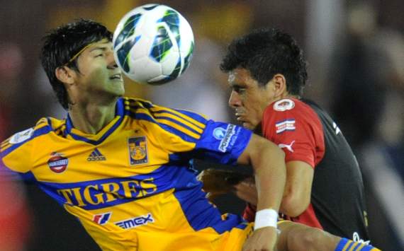 Alan Pulido, Tigres vs. Alajuelense (Getty)
