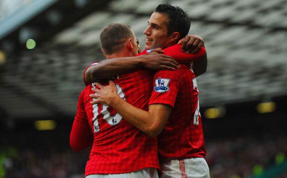 Wayne Rooney Robin van Persie