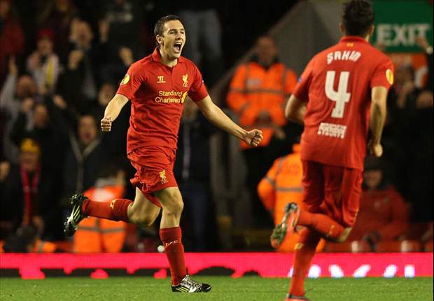Rodgers salutes Downing strike as Liverpool top Europa League group