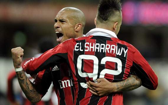 Nigel De Jong, Stephan El Shaarawy - Milan-Genoa