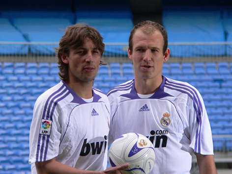 Heinze - Robben - Real Madrid (Goal.com)