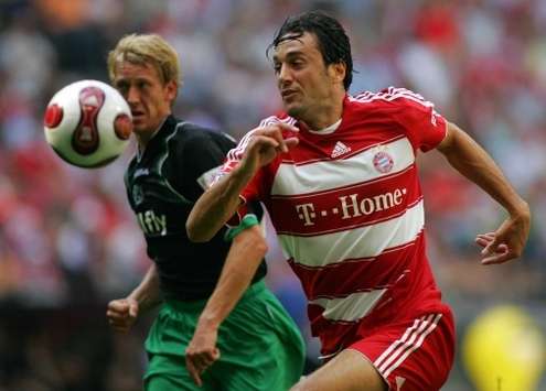 Pechvogel: Erst traf Luca Toni, dann musste er verletzt raus (firo)