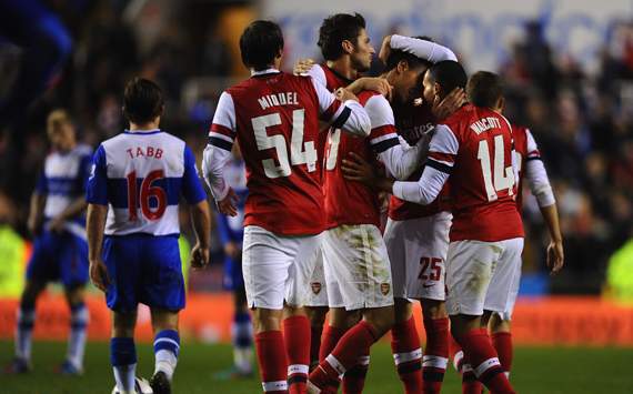 Capital One Cup - Reading v Arsenal, Marouane Chamakh 