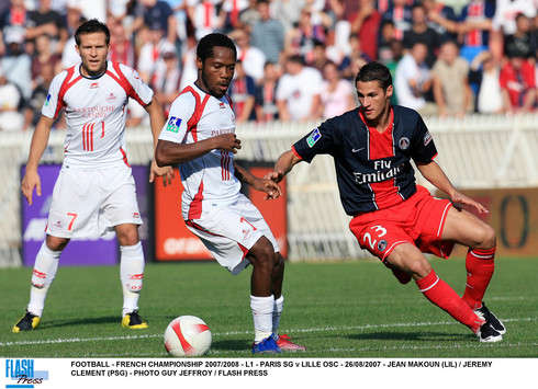 Jean Makoun II (Lille) vs Jeremy Clement (Paris SG)