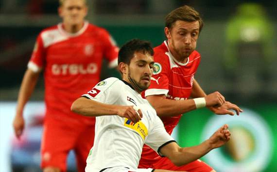 Fortuna Düsseldorf gegen Borussia Mönchengladbach