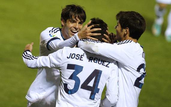 Kaka and Jose Rodriguez Real Madrid