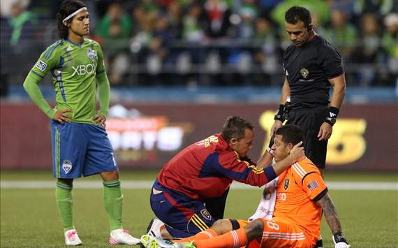 Nick Rimando, Real Salt Lake; Fredy Montero, Seattle Sounders FC; MLS