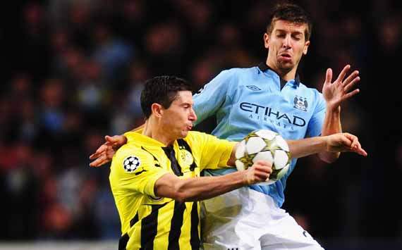 UEFA Champions League; Matija Nastasic; Manchester City FC Vs Borussia Dortmund