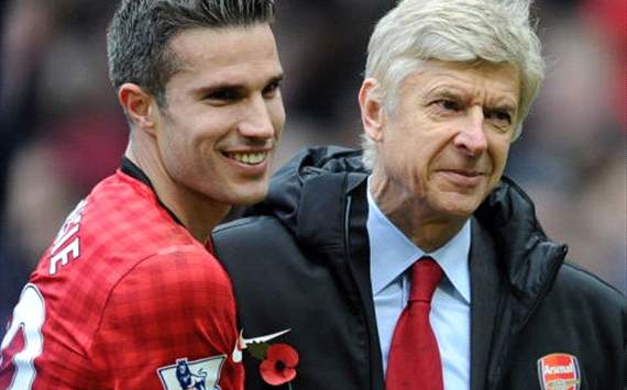 Van Persie, wenger